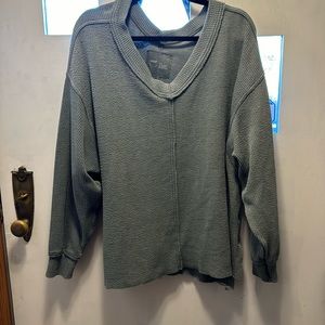 Aerie v neck oversized